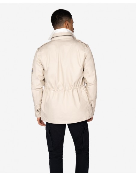 CHAQUETA MILITAR FOG BEIGE