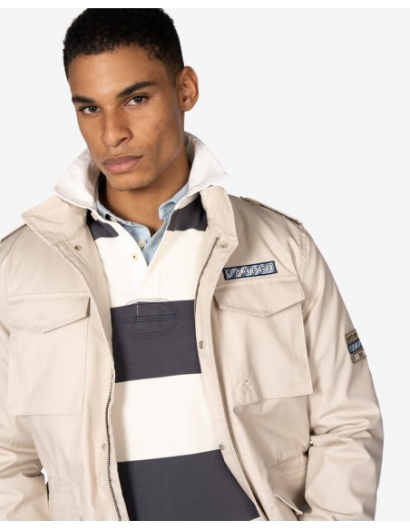 CHAQUETA MILITAR FOG BEIGE