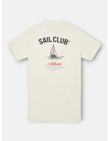 Camiseta sail club crema