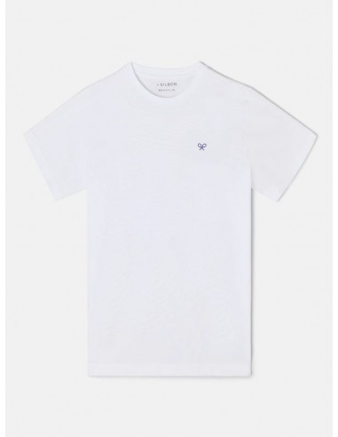 Camiseta circulo etnico multicolor blanca