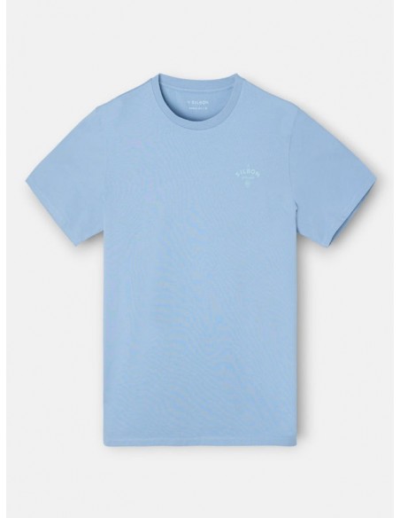 Camiseta atelier azul