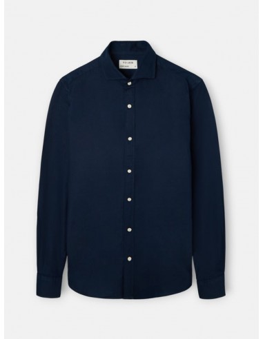 Camisa sport estructura espiga navy