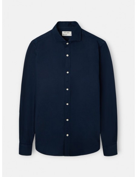 Camisa sport estructura espiga navy