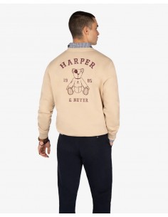 SUDADERA ARTHUR TOASTED BEIGE