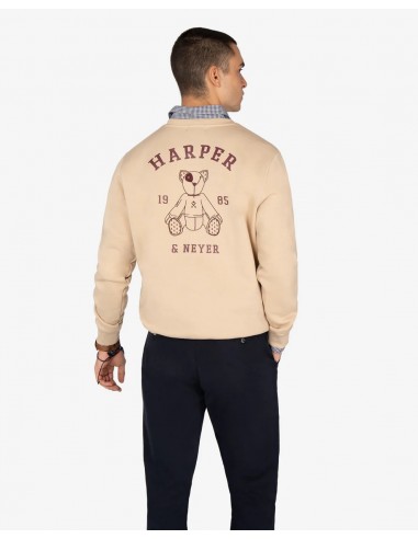 SUDADERA ARTHUR TOASTED BEIGE