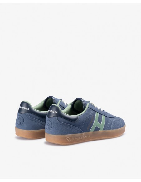 SNEAKER HAMPTONS COLORS GUNMETAL BLUE