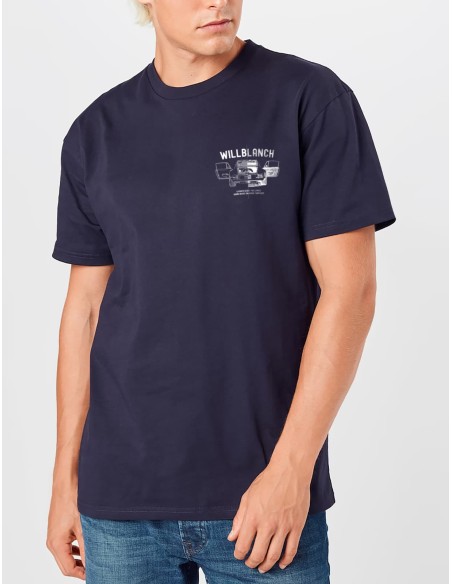 Camiseta Willblanch Navy Carbon Porsche
