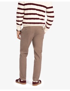 Pantalón H&N Chino Icon Colors Light Chocolat 2