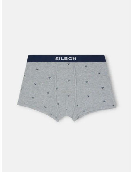 Boxer raqueta gris