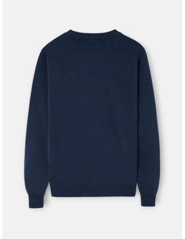 Sudadera raqueta media pana azul marino