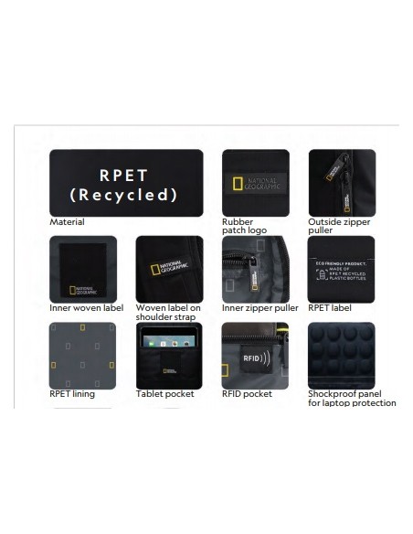 Bolso Reportero NG Mutation Negro