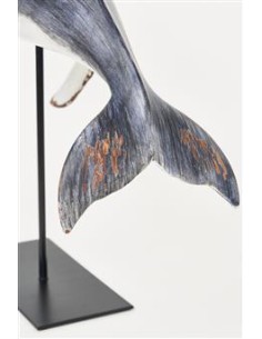 BALLENA CON BASE, L:46cm H:36cm 2
