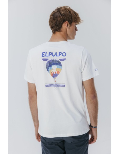 CAMISETA ADVENTURE IN THE ARCTIC BLANCO PURO