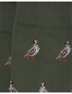 Calcetines KIFF KIFF Perdices Verde 2