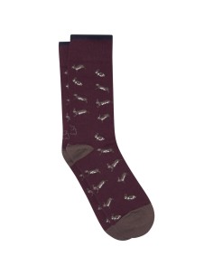 Calcetines KIFF KIFF Conejos Burdeos