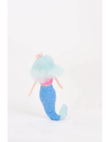 Colgante Navideño de fieltro Sirena