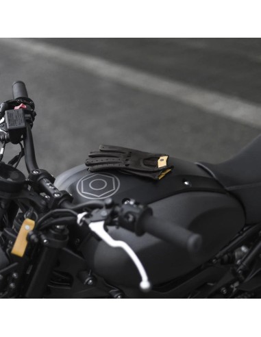 Guantes de conducir Triton Black Coffe