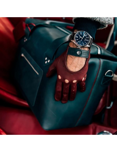 Guantes de Conducir IWC Burgundy