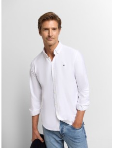 Camisa sport oxford blanca
