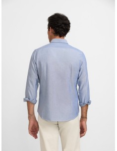 Camisa sport oxford raqueta navy 2