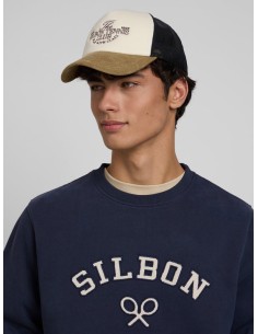 Sudadera raqueta media pana azul marino 2