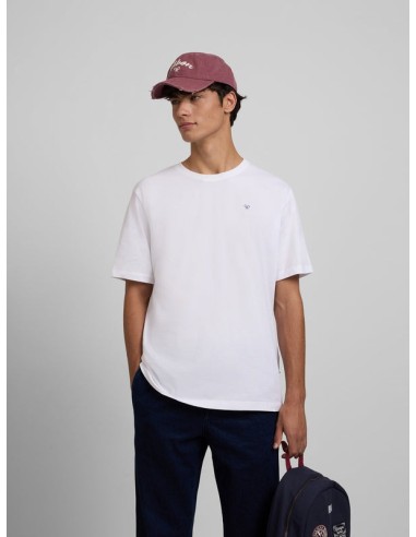 Camiseta circulo etnico multicolor blanca