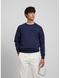 Jersey raqueta media azul marino