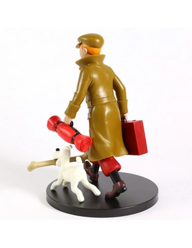 Figura Tintín y Milú Travel