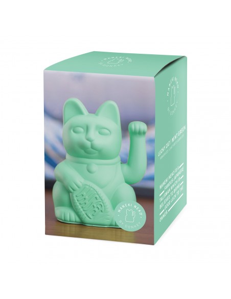 Lucky Cat Mint Green