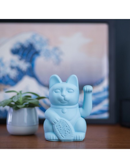 Lucky Cat Light Blue
