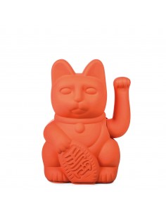 Lucky Cat Neon Orange