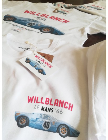 Camiseta Willblanch Le Mans GT40