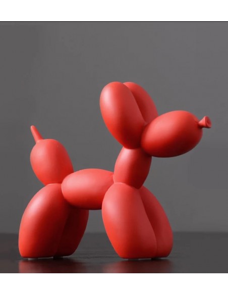 Figura Perro Globo Rojo