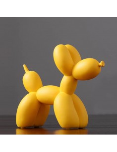 Figura Perro Globo Amarillo