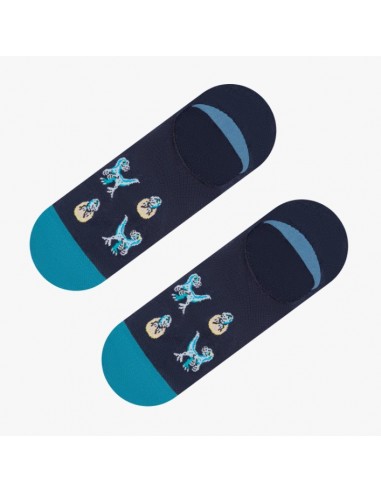 Calcetines Jimmy Lion No Show Baby Dino Blue