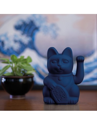 Lucky Cat Dark Blue