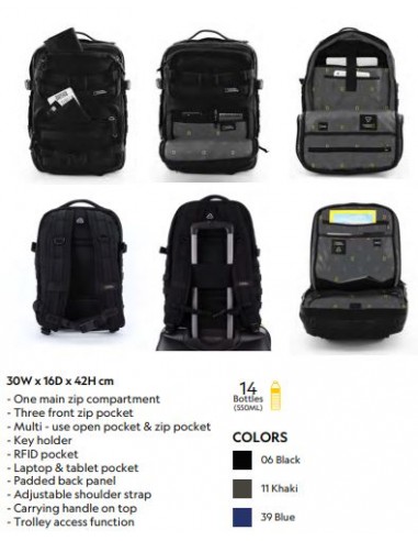 Mochila Rocket S NG Kaki