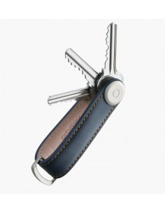 Orbitkey 2.0 Leather Navy/Tan