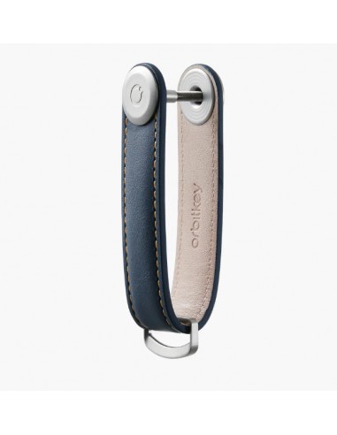 Orbitkey 2.0 Leather Navy/Tan