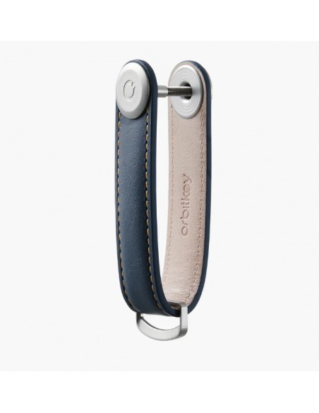 Orbitkey 2.0 Leather Navy/Tan