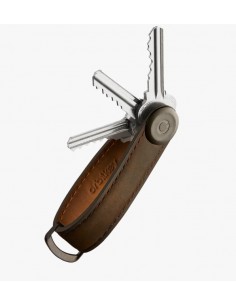 Key Organiser Crazy Horse Leather Oak Brown/Brown